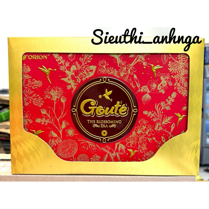 Bánh Goute' Mè Giòn Tan Orion Tết-Hộp Thiếc 475,2g
