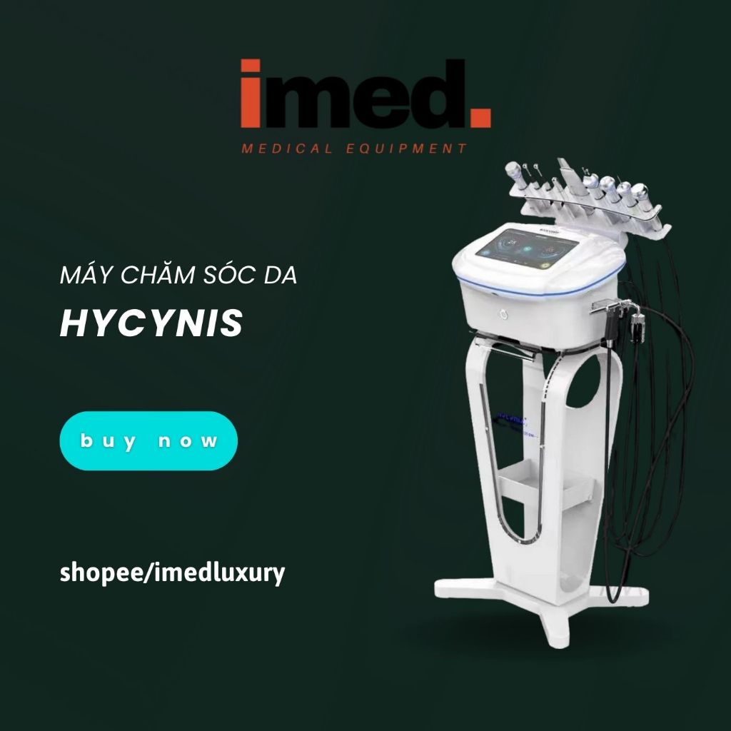Máy Chăm Sóc Da Hycynis 10in1 Chuyên Sâu Dành Cho Spa, TMV [IMED LUXURY]