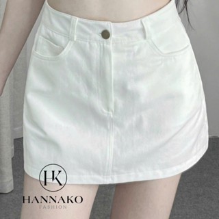 Chân Váy Kaki Dáng Ngắn Có Lót Trong BigSize Hannako - fashion Chân Váy Kaki Cạp Khuy BigSize 1277