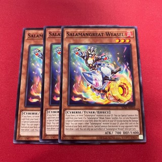 [Thẻ Bài Yugioh Chính Hãng] Salamangreat Weasel