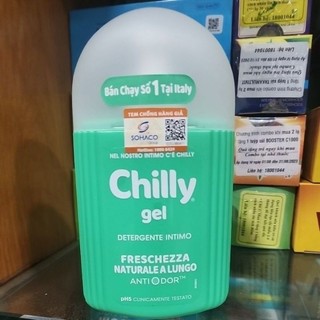 Chilly Gel dung dịch vệ sinh phụ nữ, Delicato bán chạy số 1 tại italy / chily