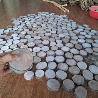Lát gỗ dùng decor trang trí