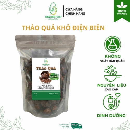 Thảo Qủa Khô Tây Bắc, quả to, thơm, sạch, gia vị nấu ăn, ướp thịt thơm ngon, chuẩn vị - Điện Biên Food