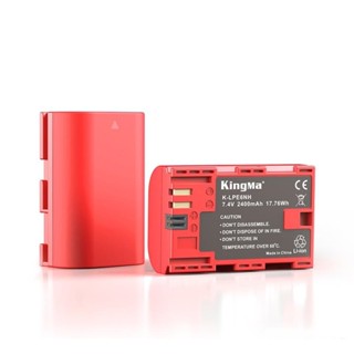 Pin Kingma LP-E6NH 2400mah for Canon LP-E6 E6N E6NH canon EOS R6 R5 R 5DIV 5DIII 5DII 90D 80D 70D 60D
