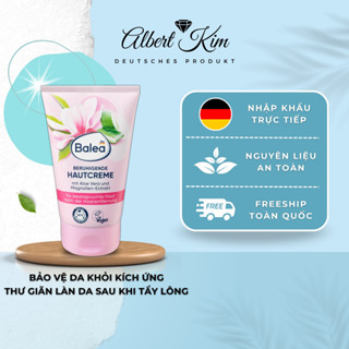 [ Hàng Đức ] Kem dưỡng sau wax, cạo lông Balea hàng nội địa Đức - 125ml