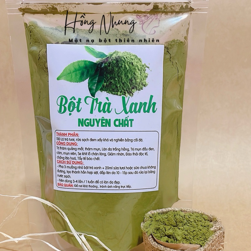 [TPHCM] Bột Trà Xanh Nguyên Chất Dưỡng Da 1kg - Dùng Để Đắp Mặt, Chăm Sóc Toàn Thân, Tẩy Tế Bào Cũ