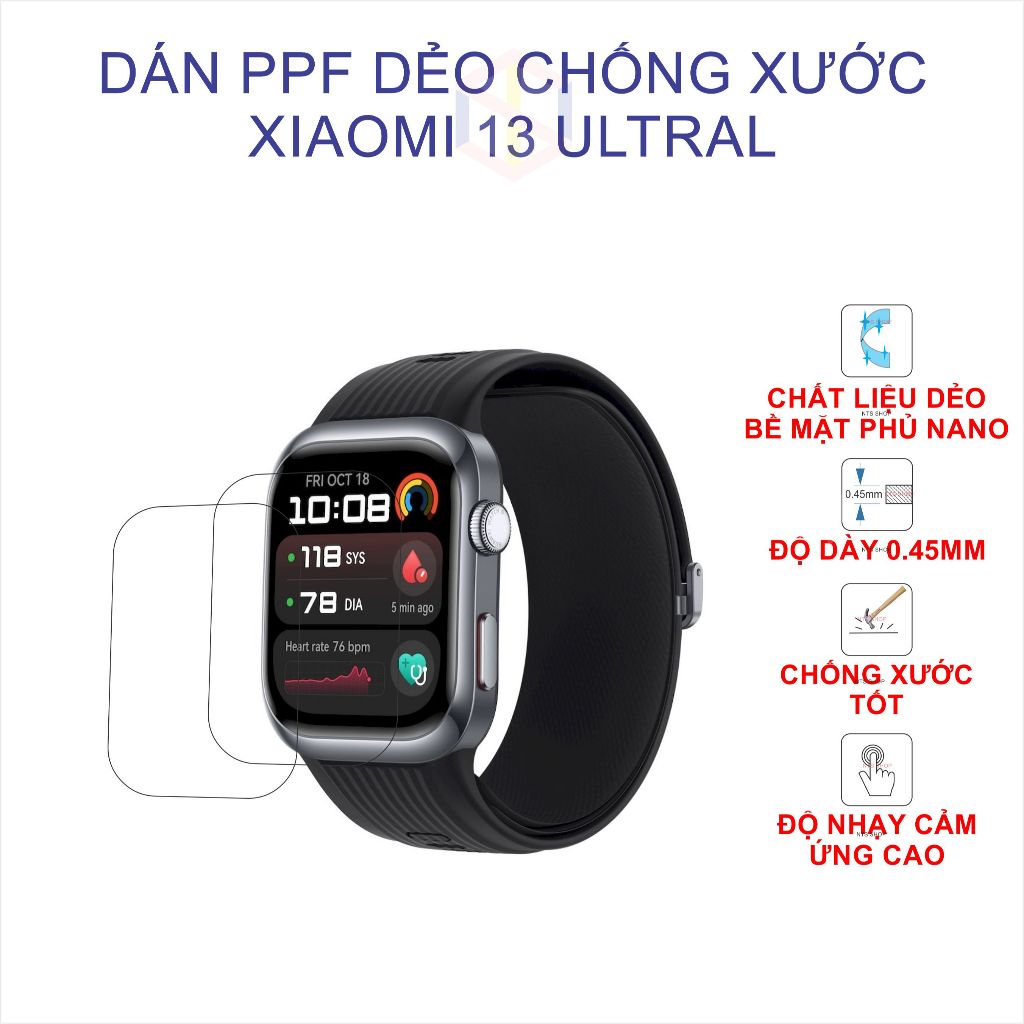 (Huawei Watch D2) Dán PPF màn hình đồng hồ huawei Watch D2 NTS Shop
