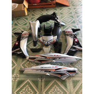 Bộ dàn áo sirius mảu bạc, đen, kèm tem ( ốp đầu si hello/ dè Fi ) Bảo hành nước sơn.  hàng 1/1