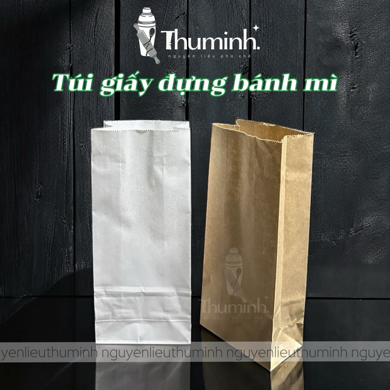 Combo 100 Túi Giấy Đựng Bánh Mì