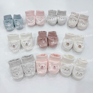 Giày vải, tất chân, Bao Chân Cho Bé Sơ Sinh 0-3M Chất Cotton Cực Mềm Mại Hàng Xuất Dư Xịn C-A