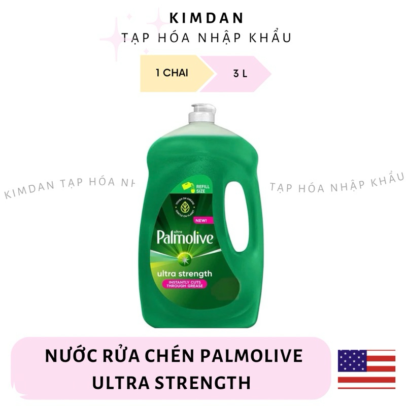 NƯỚC RỬA CHÉN PALMOLIVE 3L MỸ