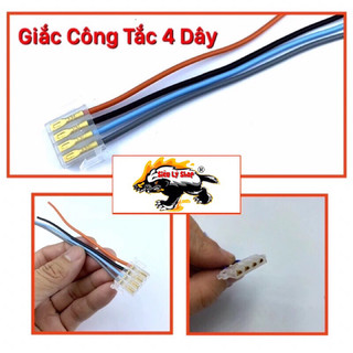 Giắc công tắc đề, kèn, đèn xe máy