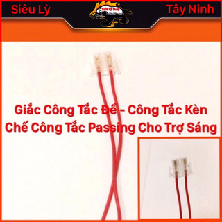 Giắc công tắc đề, kèn, đèn xe máy