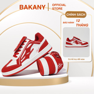 Giày Sneaker Đỏ Angel Nam Nữ, Giày Thể Thao Cổ Thấp Phong Cách Basics Dễ Phối Đồ || AG Star - Đỏ