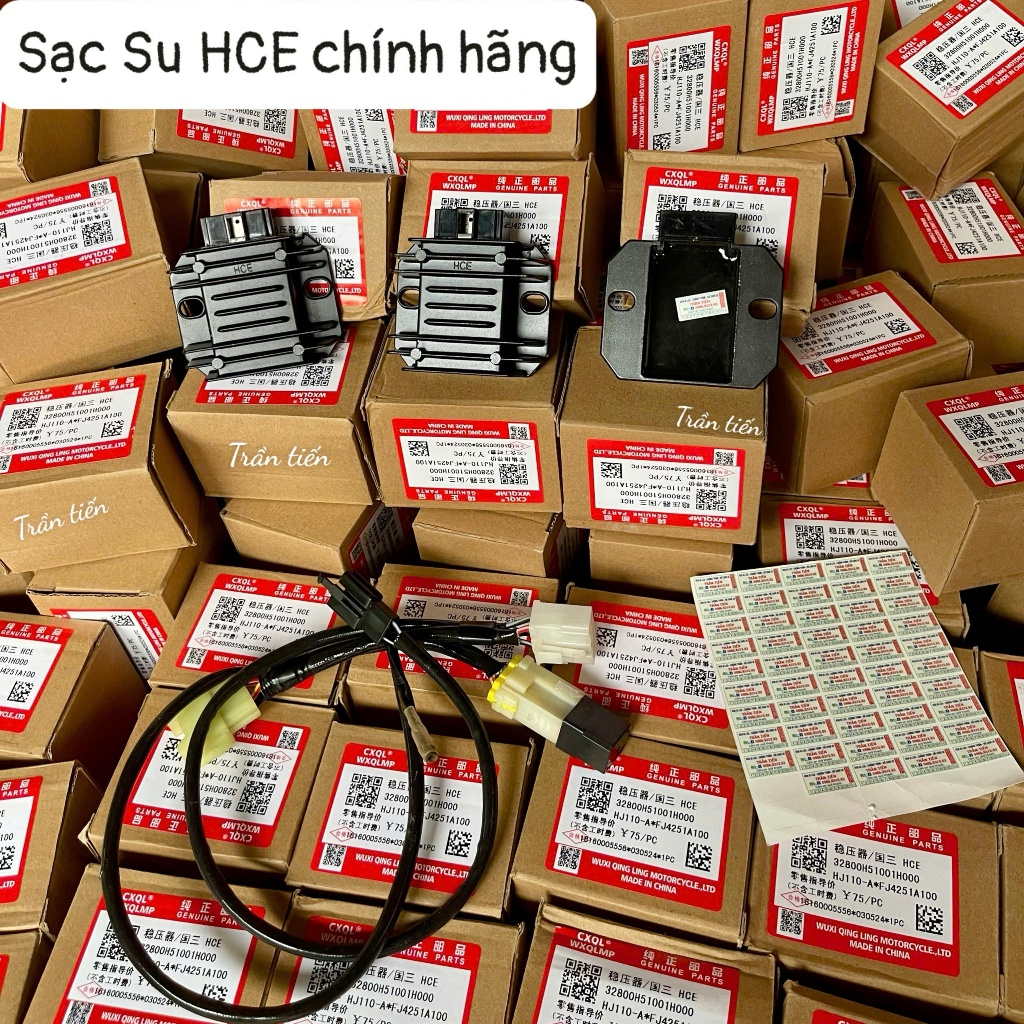 Bộ dây lên sạc HCE, sạc Ex150 , 155  cho wave drem và Nhiều dòng xe khác