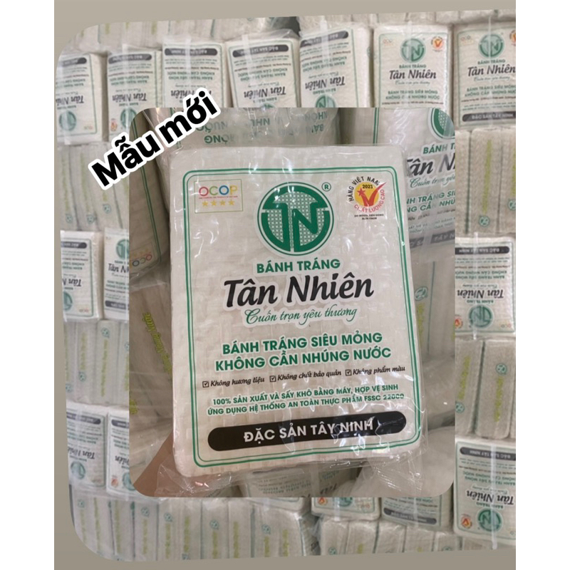 Bánh tráng siêu mỏng Tân Nhiên bịch 450gr--Đặc Sản Tây Ninh