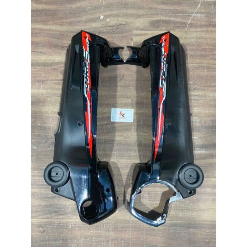 Ốp sườn xe điện 133M (4 bình nhỏ), Quây bình xe điện M133 loại 4 bình nhỏ có chắn xích