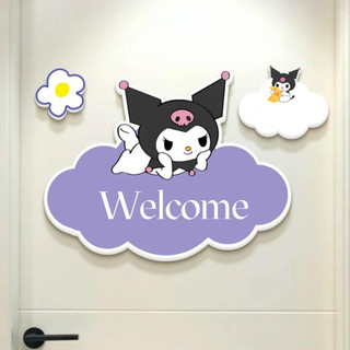 🌸DECAL BẢNG TÊN KUROMI CINNAMOROLL MELODY SANRIO FRIENDS