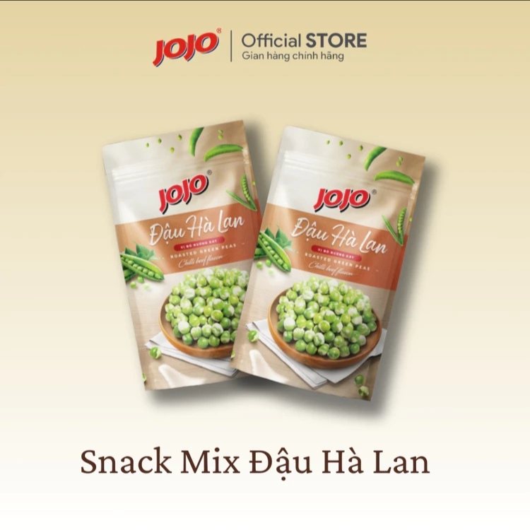 Combo 2 gói Snack đậu JOJO 70g