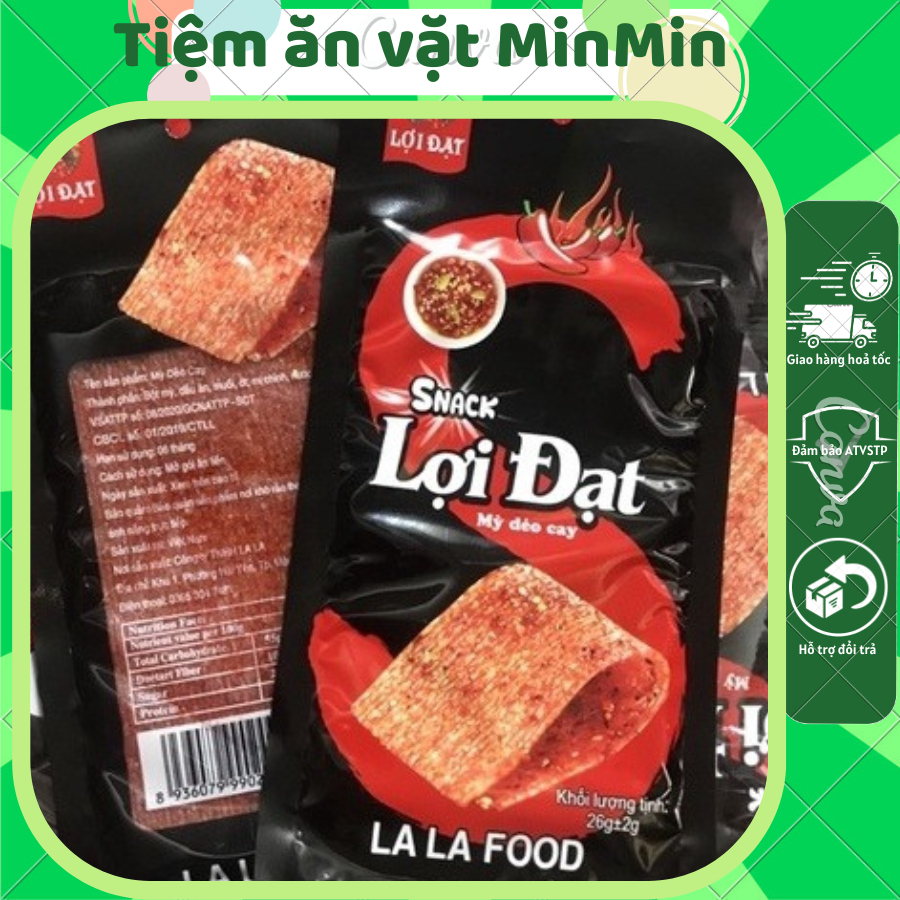 Snack mỳ dẻo cay Lợi Đạt (gói 26g)