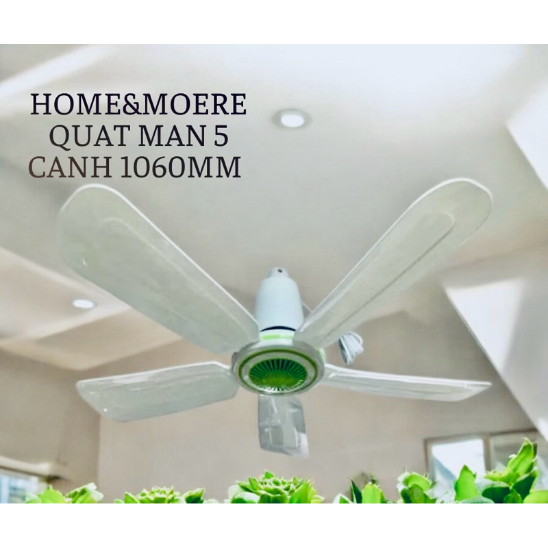 Quạt trần mini 5 cánh 1060 ( hàng loại 1)