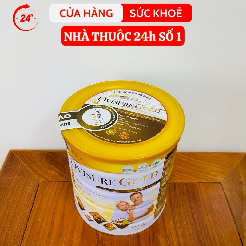 Sữa Hạt Xương Khớp OVISURE GOLD 650g Bổ sung dinh dưỡng, Giúp bảo vệ sức khoẻ Xương khớp