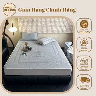 Chiếu Băng Lạnh Bo Chun Chất Liệu Vải Ice Cool Latex Dày Dặn,Thoáng Khí, Mềm Mại, Thấm Hút Mồ Hôi Tốt