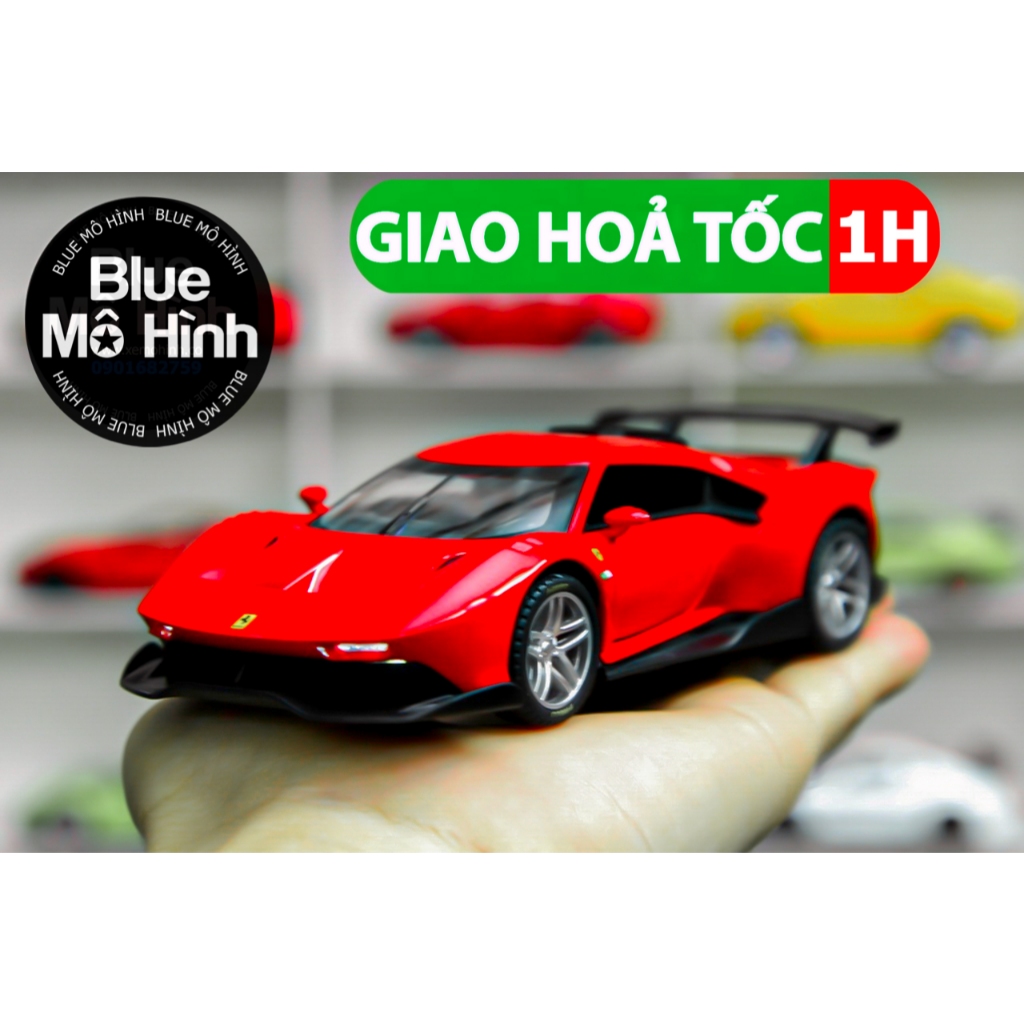 Xe mô hình Ferrari P80C 1:32