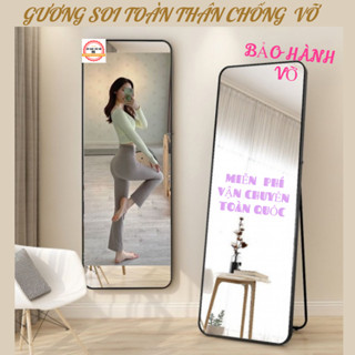 Gương soi toàn thân chống vỡ, gương đứng, treo tường soi siêu nét, hàng loại 1 khổ 150 x 40cm