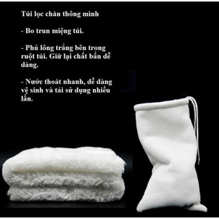 (Mua 5 tặng 1) Túi lông lọc nước và cặn bẩn dùng cho hồ cá cảnh. (Túi thường - chống tràn)