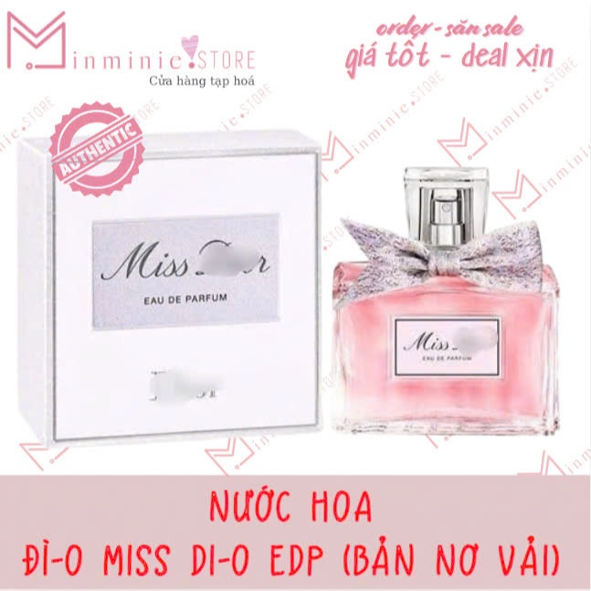 Nước hoa Đì-o Miss Đì-o EDP (bản nơ)