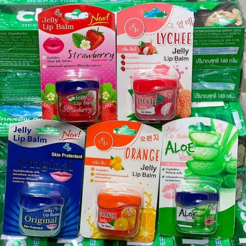 Son dưỡng môi JELLY LIP BALM Thái Lan