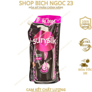  Dầu gội  Sunsilk đen óng mượt rạng ngời dạng TÚI 971ml 