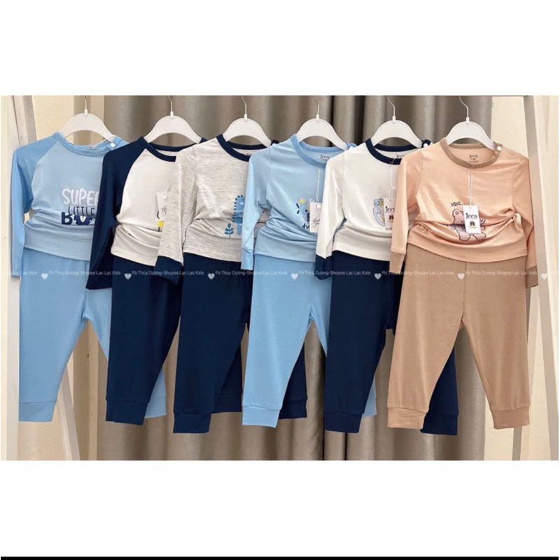 [JINRO] Bộ Dài Tay Petit Jinro Mềm Mát Cho Bé 12m-4y