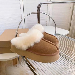 [THANH Lý] Giày sục lông vũ LISA lót lông dày dặn hàng QCCC 2025