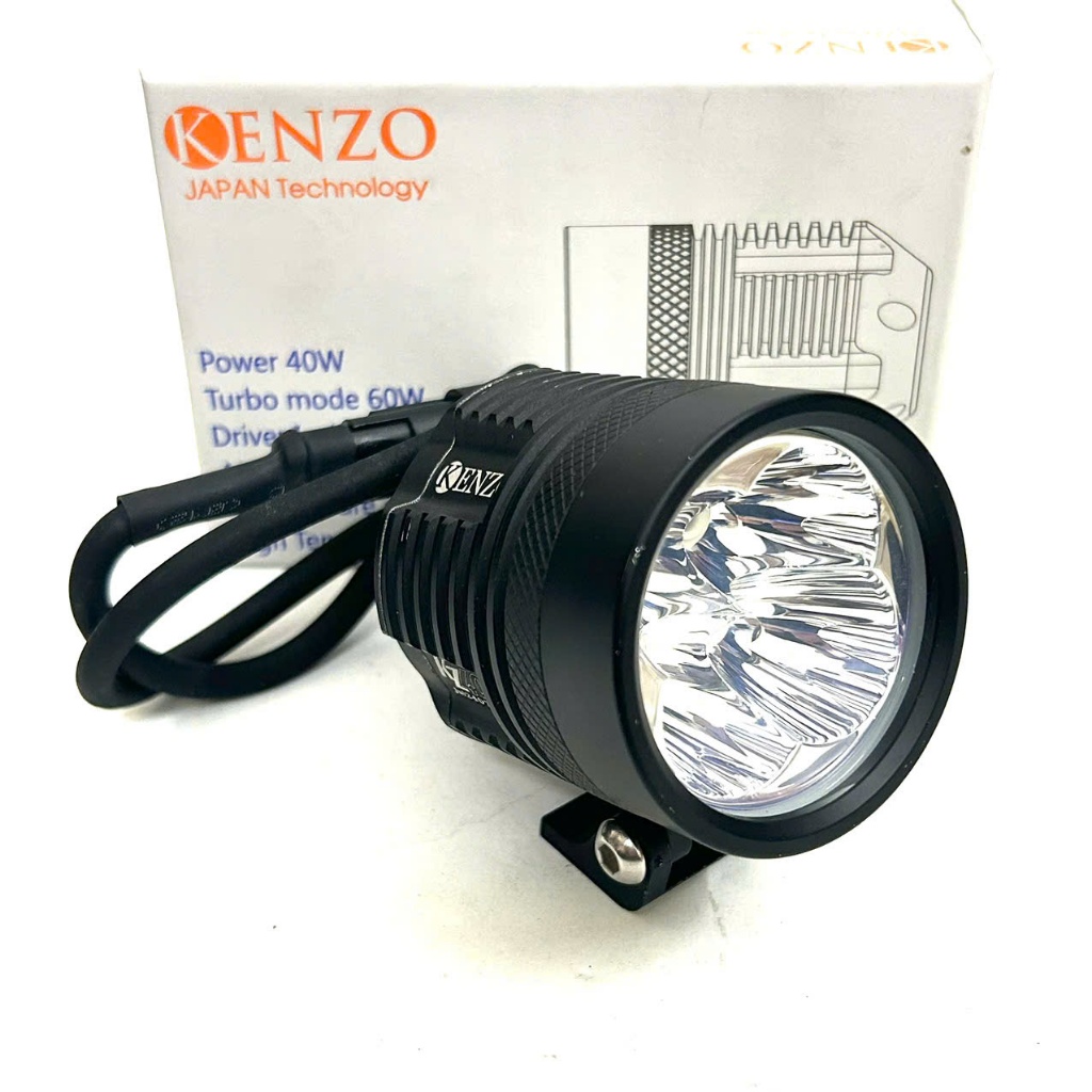 Đèn Trợ Sáng Kenzo Kz40 v3.2- 60W Siêu Sáng Bảo Hành 1 Năm Mã SL3