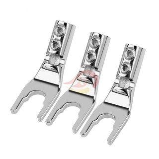 JACK CẮM CHO LOA- JACK CÀNG CUA Càng Cua Chữ Y mạ vàng cao cấp (có tặng gen co)