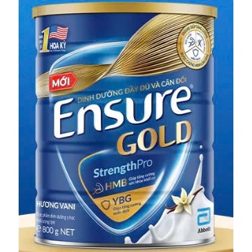 (đủ vị) Sữa Ensure gold 850g/800g