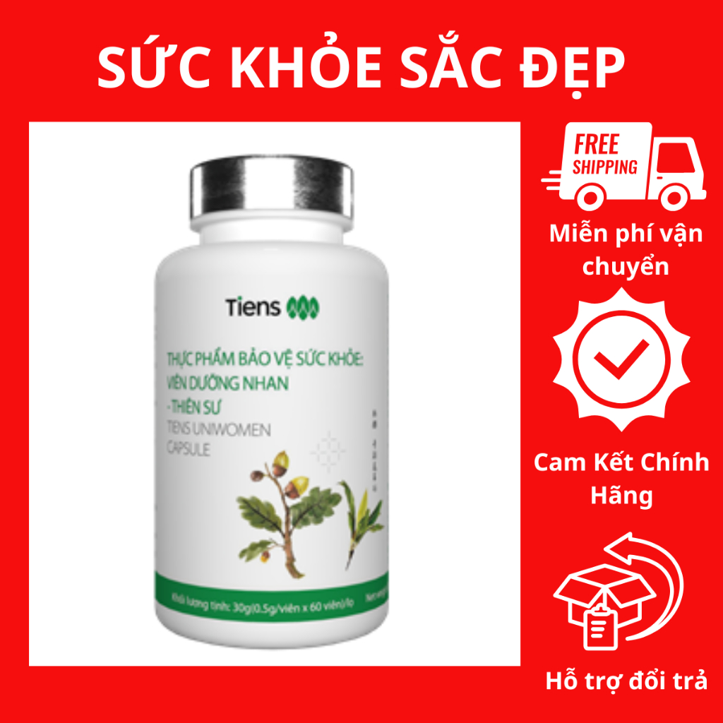 [DATE T10/2025] Viên dưỡng nhan Thiên Sư Dưỡng Nhan TIENS - 60 Viên