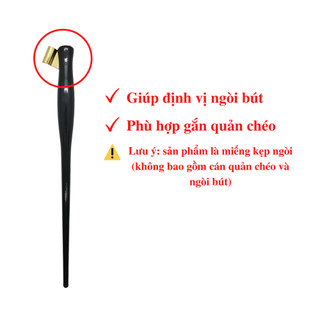 Miếng kẹp ngòi gắn quản chéo (1 cái)