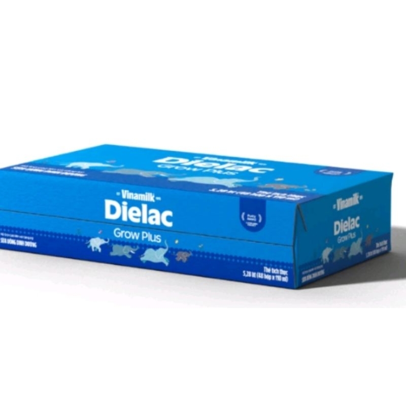 Thùng sữa Dielac Grow Plus đỏ 110ml