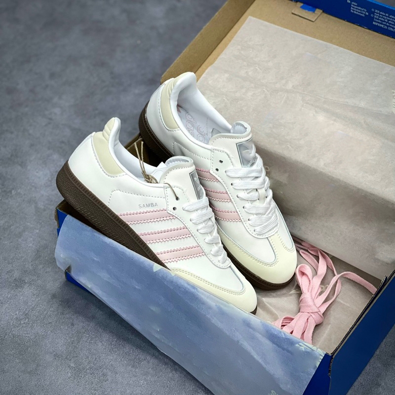 Giày Thể Thao Kẻ Hồng Đỏ Trắng Xanh đế thấp Giày sneaker full size nam nữ Fullbox hot 2025