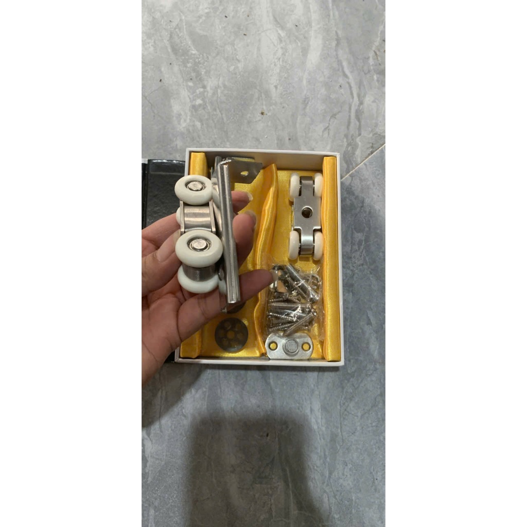 Bánh xe cửa lùa nhôm cỏ 4 BÁNH, 8 BÁNH - Bánh xe trượt của lùa bi treo của lùa nhôm 4 bánh 8 bánh