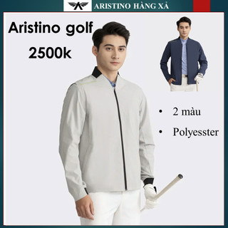  Áo khoác gió mỏng Aristino golf AJK05W2 vải xốp mềm co giãn khoẻ khoắn 