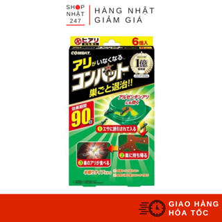 Thuốc diệt kiến tận gốc KinCho hộp 6 miếng nội địa Nhật Bản