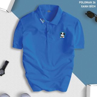 [SPORTMEN 26] BST Áo Polo Nam Form Slimfit, Vải Thun Cá Sấu Co Giãn 4 Chiều Thoáng Mát, Không Xù Lông
