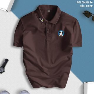 [SPORTMEN 26] BST Áo Polo Nam Form Slimfit, Vải Thun Cá Sấu Co Giãn 4 Chiều Thoáng Mát, Không Xù Lông