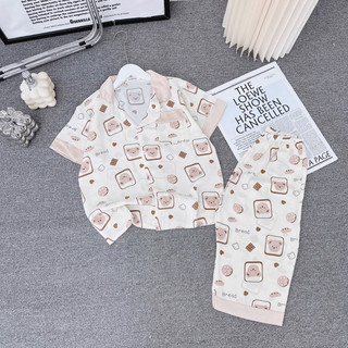 Bộ pijama chất vải lụa mango mềm mịn mát co giãn nhẹ không nhăn không phai quần lửng áo cộc freesize 40 đến 60kg
