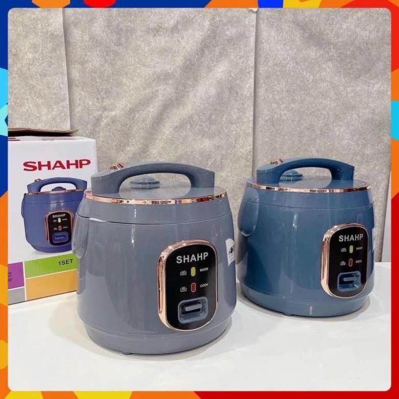 Nồi Cơm Điện Siêu Đẹp SHAHP Bền DUNG TÍCH 1.2L-1,8L Đáy 5 Lớp-YF