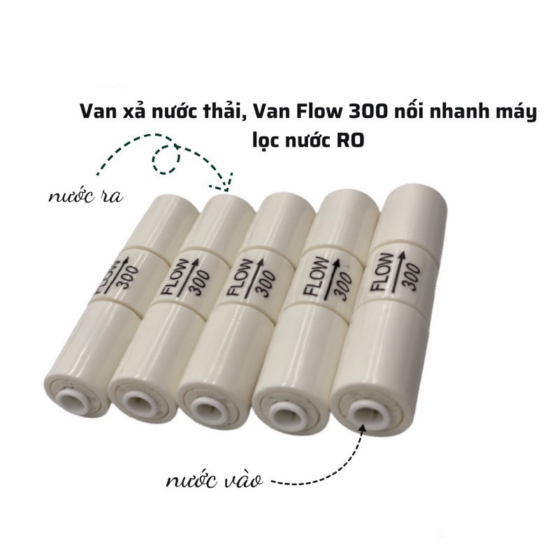 Van nước thải máy lọc nước RO - van FLOW 300 (1cái)